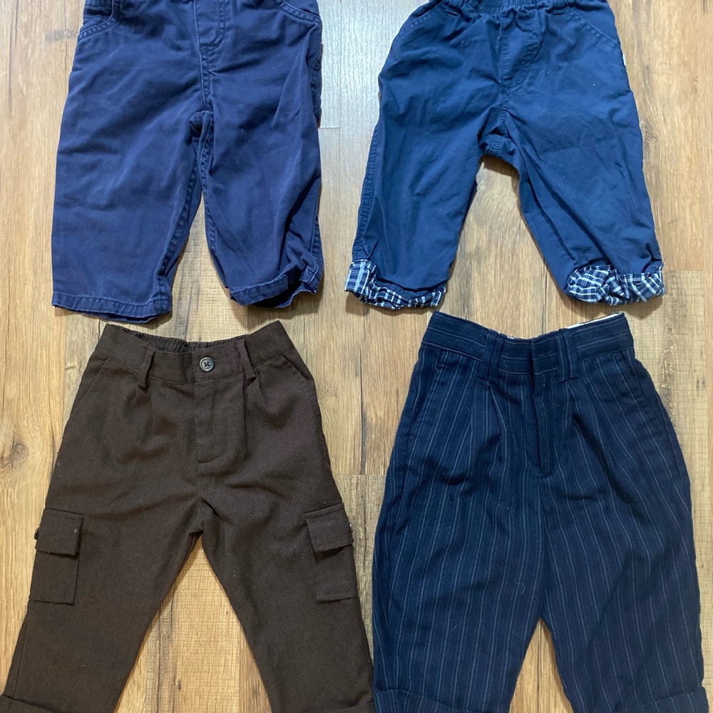 Baby boy dress pants bundle
